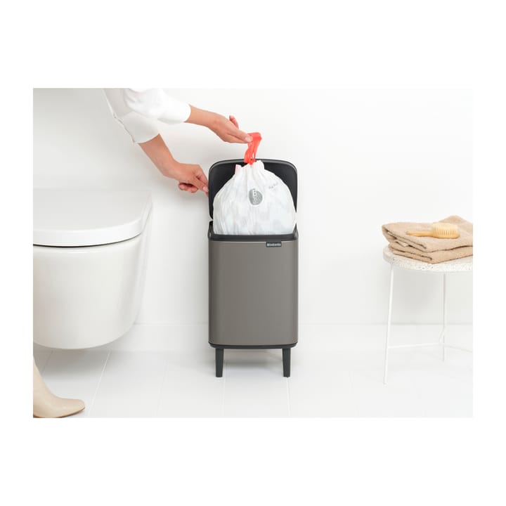 Bo afvalemmer hoog 7 l, Platina Brabantia