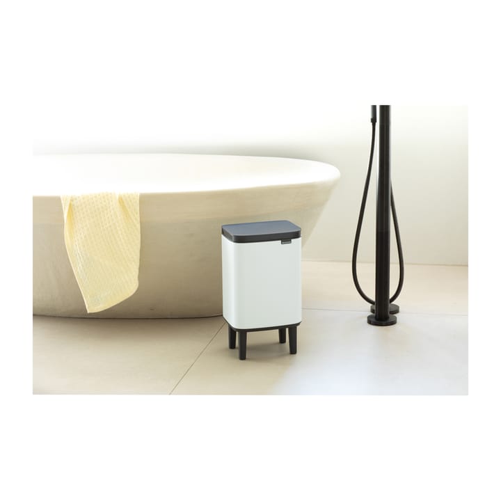 Bo afvalemmer hoog 7 l, Wit Brabantia