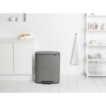 Bo bin pedaalemmer 2x30 L - Mineral concrete grey - Brabantia