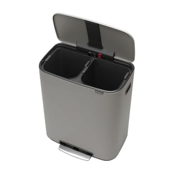 Bo bin pedaalemmer 2x30 L - Mineral concrete grey - Brabantia
