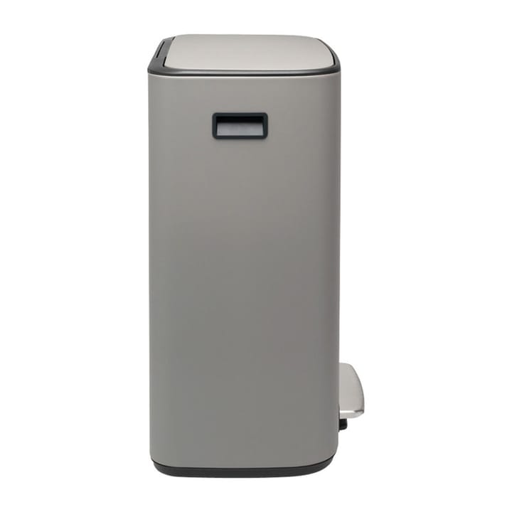 Bo bin pedaalemmer 2x30 L, Mineral concrete grey Brabantia