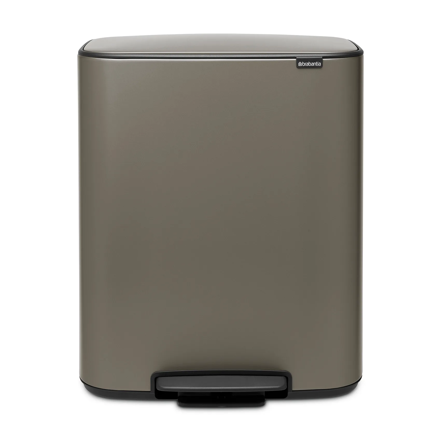 Bo bin pedaalemmer 2x30 L, Platina Brabantia