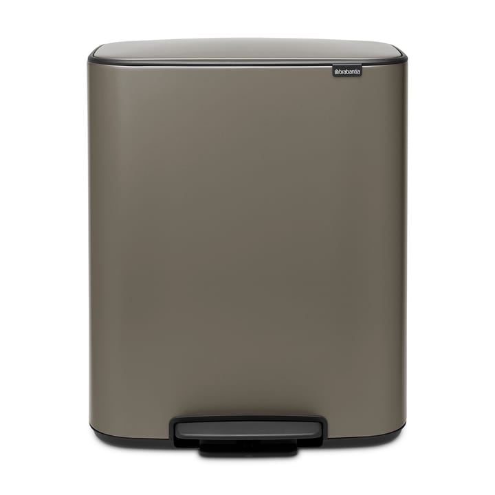 Bo bin pedaalemmer 2x30 L - Platina - Brabantia