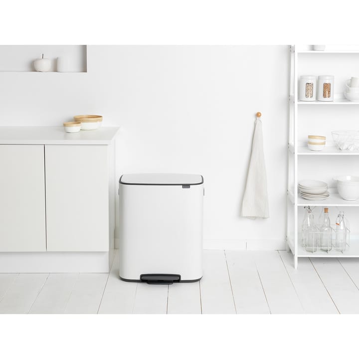 Bo bin pedaalemmer 2x30 L, White Brabantia