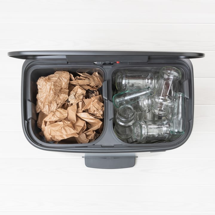 Bo bin pedaalemmer 2x30 L, Zwart Brabantia