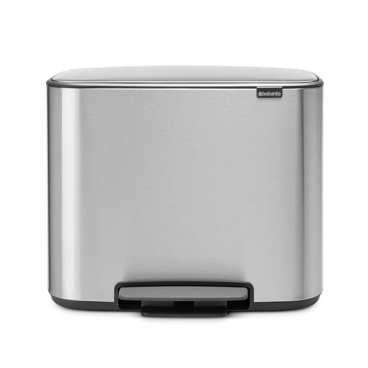 Bo pedaalemmer 11 + 23 l. - mineral steel FFP - Brabantia