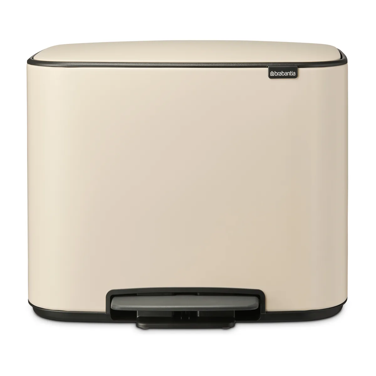 Brabantia Bo pedaalemmer 11 + 23 l. Soft beige
