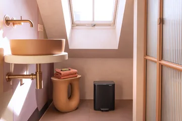 Bo pedaalemmer 12 L - Matt Black - Brabantia