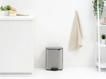 Bo pedaalemmer 12 L - Matt Steel Fingerprint Proof - Brabantia