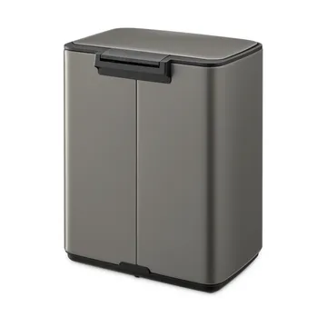 Bo pedaalemmer 12 L - Platinum - Brabantia