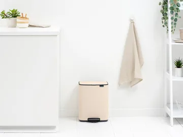 Bo pedaalemmer 12 L - Soft Beige - Brabantia