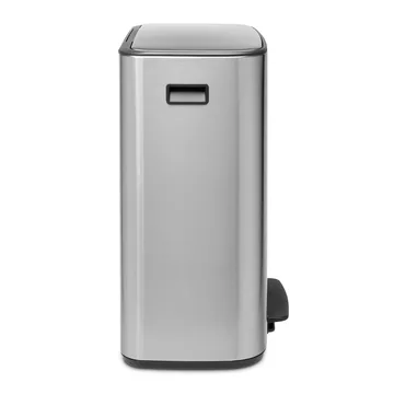 Bo pedaalemmer 2x30 L - Mat staal - Brabantia