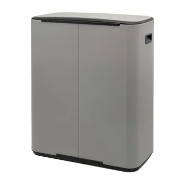 Bo pedaalemmer 2x30 L - Mineral concrete grey - Brabantia
