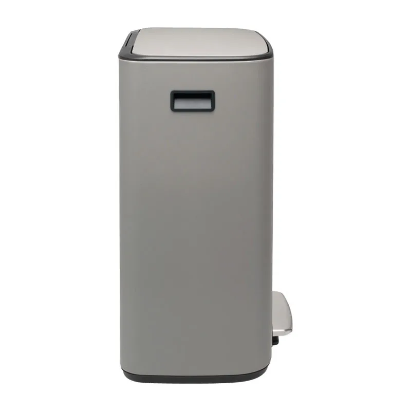 Bo pedaalemmer 2x30 L, Mineral concrete grey Brabantia
