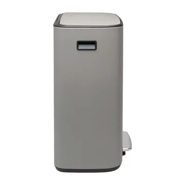 Bo pedaalemmer 2x30 L - Mineral concrete grey - Brabantia