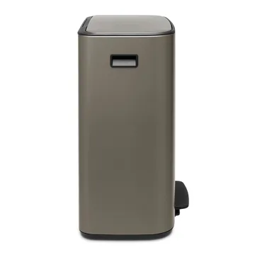 Bo pedaalemmer 2x30 L - Platina - Brabantia