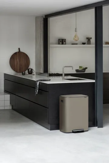 Bo pedaalemmer 2x30 L - Platina - Brabantia