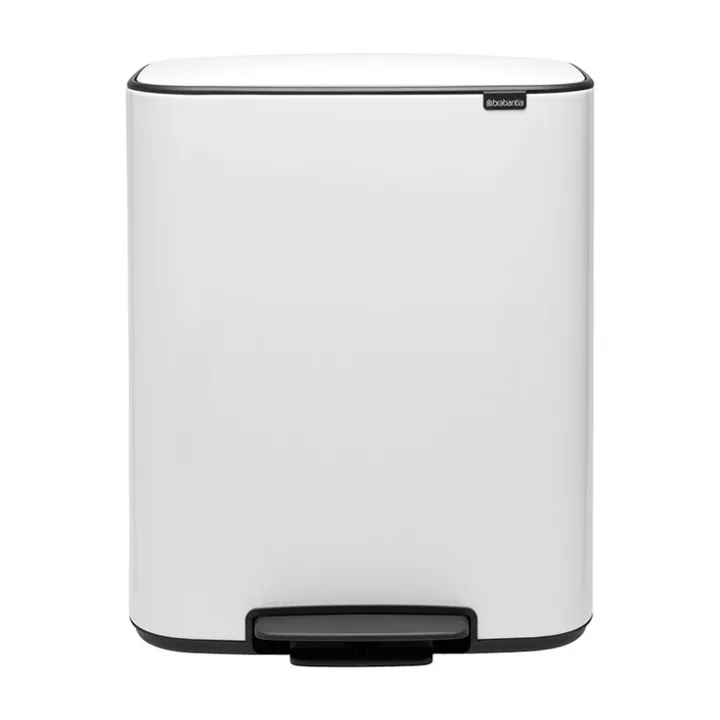 Bo pedaalemmer 2x30 L - White - Brabantia