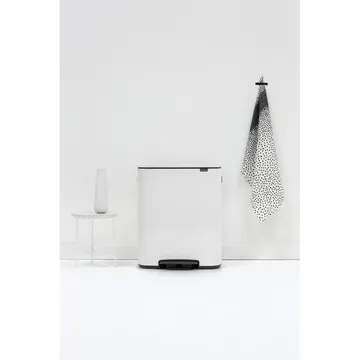 Bo pedaalemmer 2x30 L - White - Brabantia
