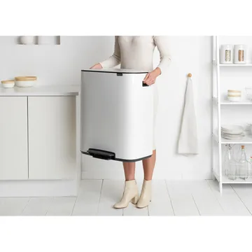 Bo pedaalemmer 2x30 L - White - Brabantia