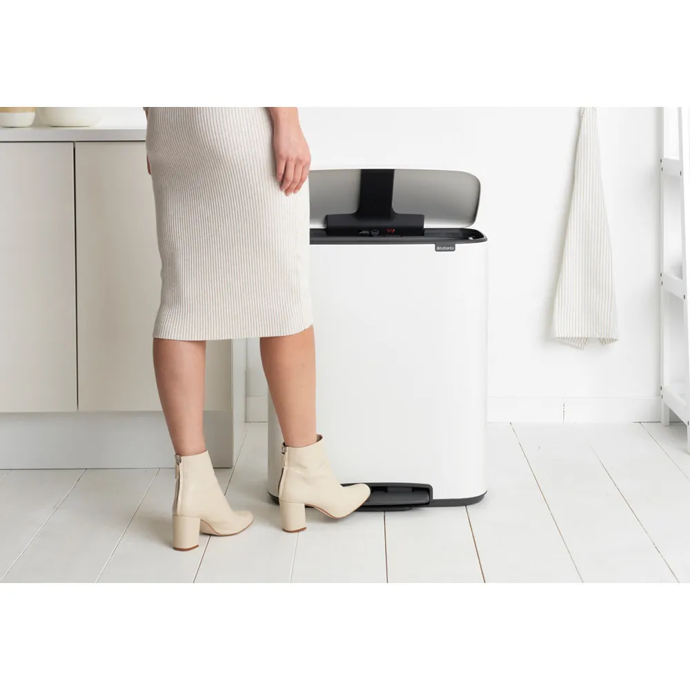 Bo pedaalemmer 2x30 L, White Brabantia