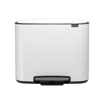 Bo pedaalemmer 3 x 11 l. - wit - Brabantia