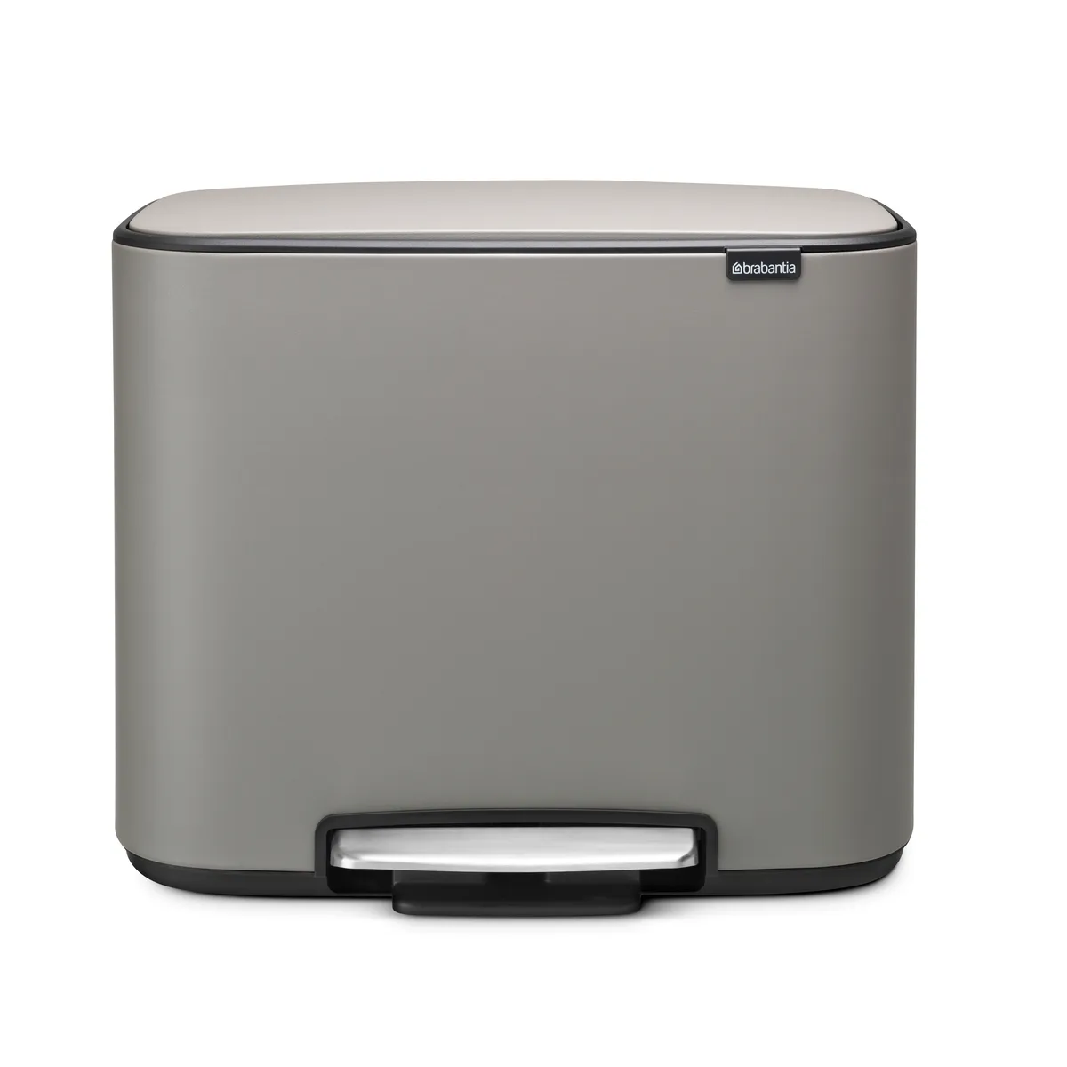 Brabantia Bo pedaalemmer 36 l. mineral concrete grey
