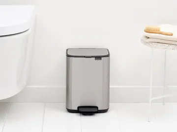 Bo pedaalemmer 4 L - Matt Steel Fingerprint Proof - Brabantia