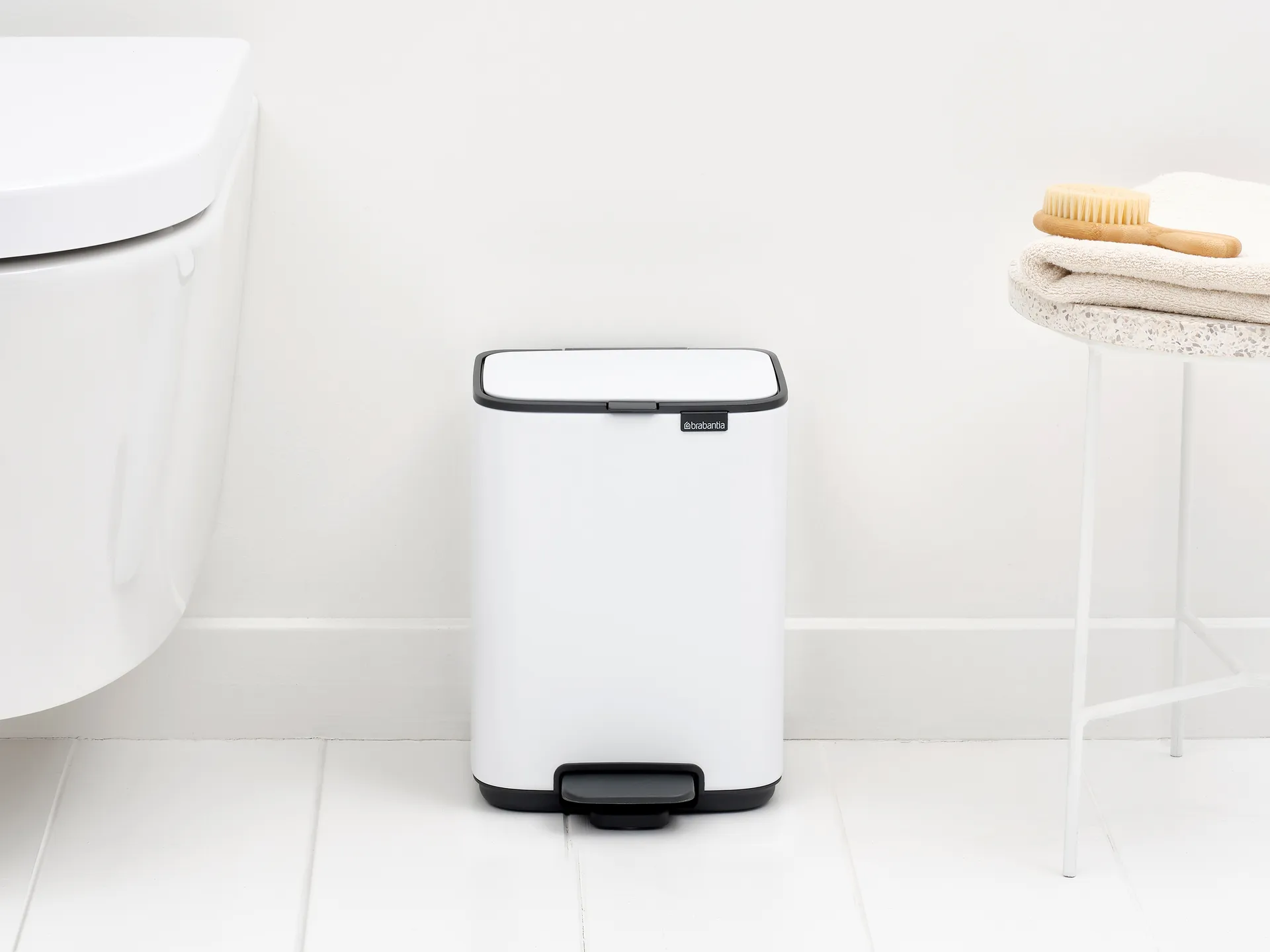 Bo pedaalemmer 4 L, White Brabantia