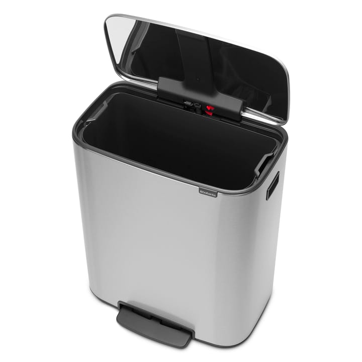 Bo pedaalemmer 60 L, Mat staal Brabantia