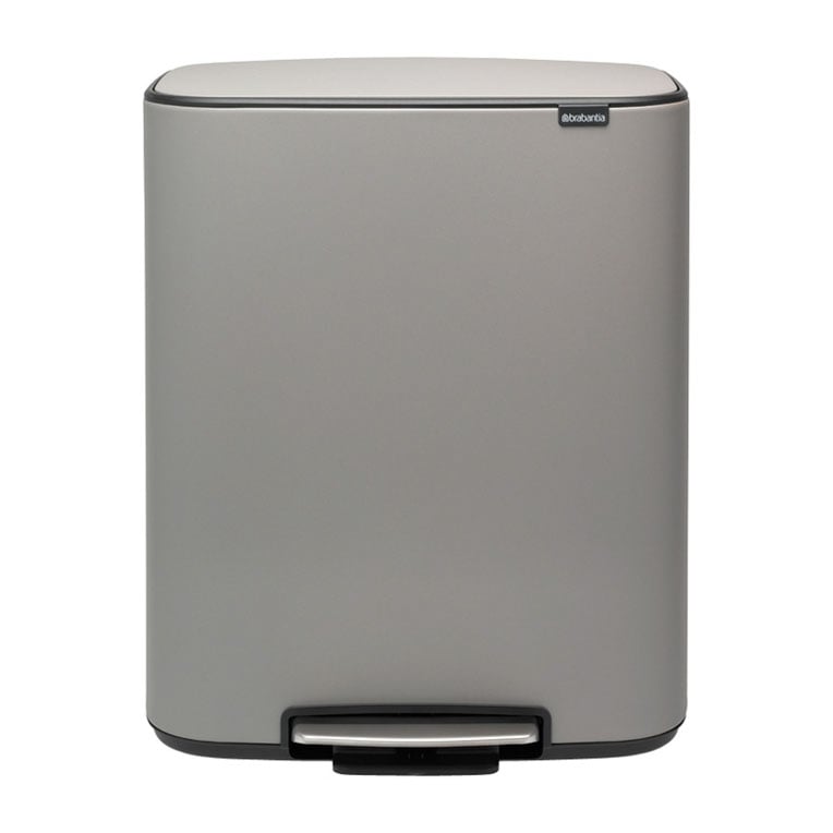 Brabantia Bo pedaalemmer 60 L Mineral concrete grey