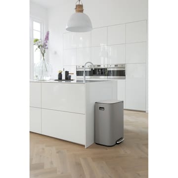Bo pedaalemmer 60 L - Mineral concrete grey - Brabantia