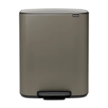 Bo pedaalemmer 60 L - Platina - Brabantia