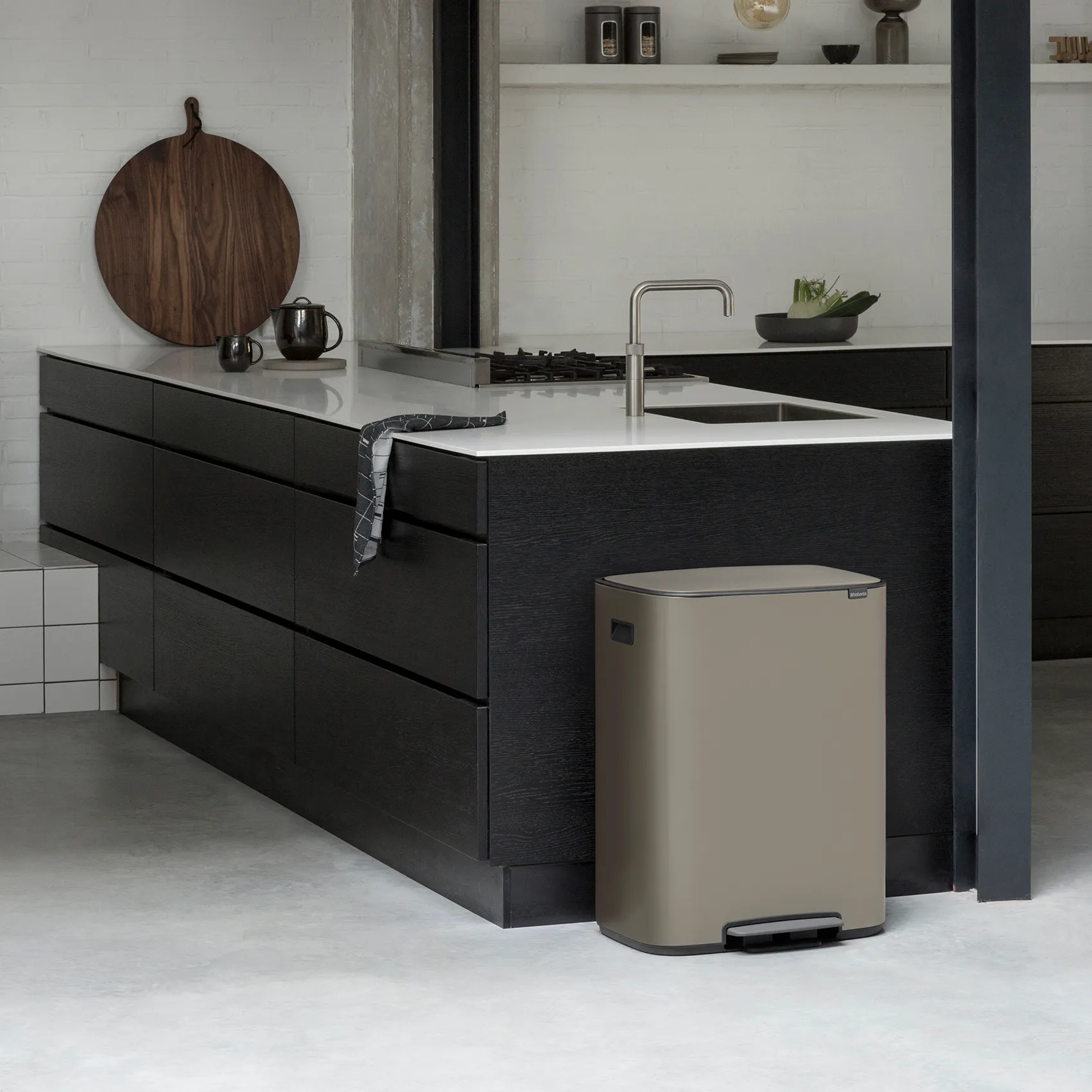 Bo pedaalemmer 60 L, Platina Brabantia