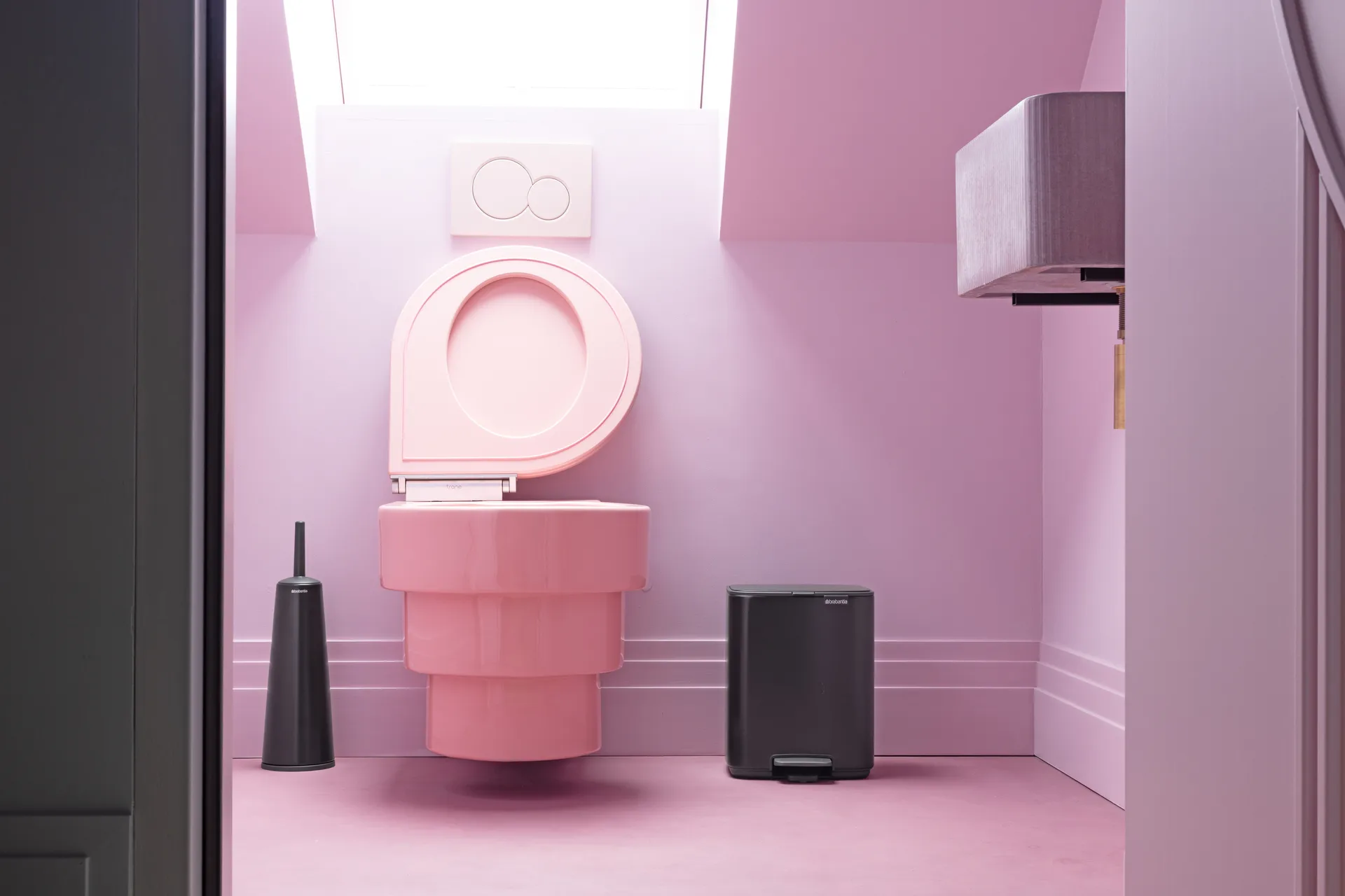 Bo pedaalemmer 7 L, Matt Black Brabantia