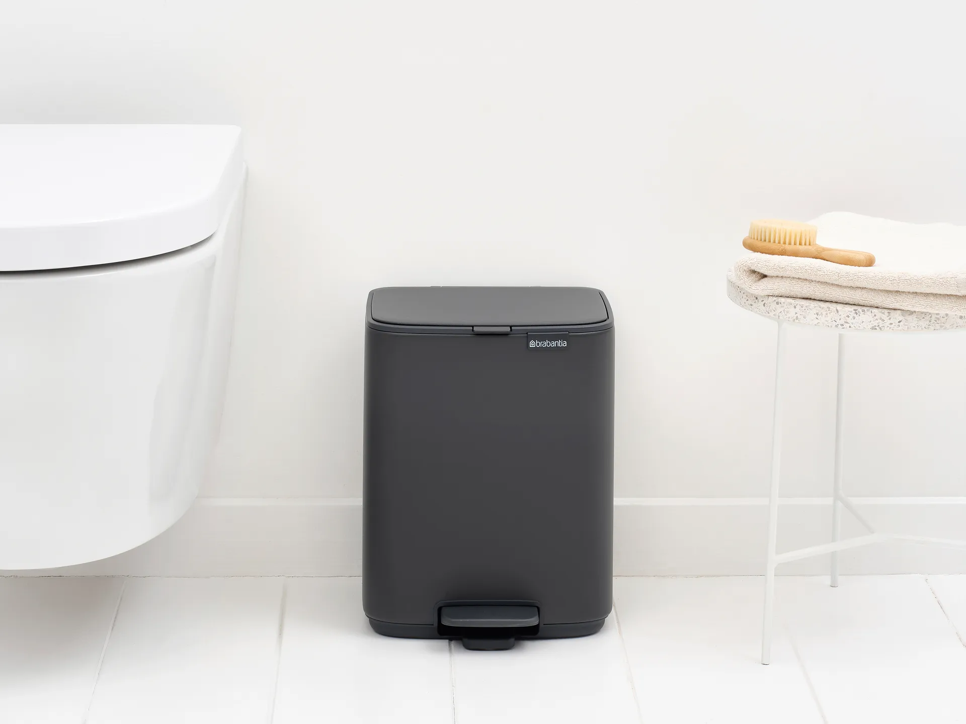 Bo pedaalemmer 7 L, Mineral Infinite Grey Brabantia