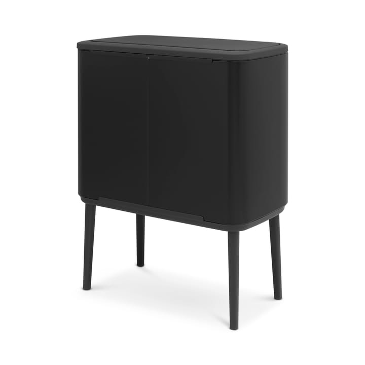 Bo touch bin 11 + 23 liter, matte black (mat zwart) Brabantia