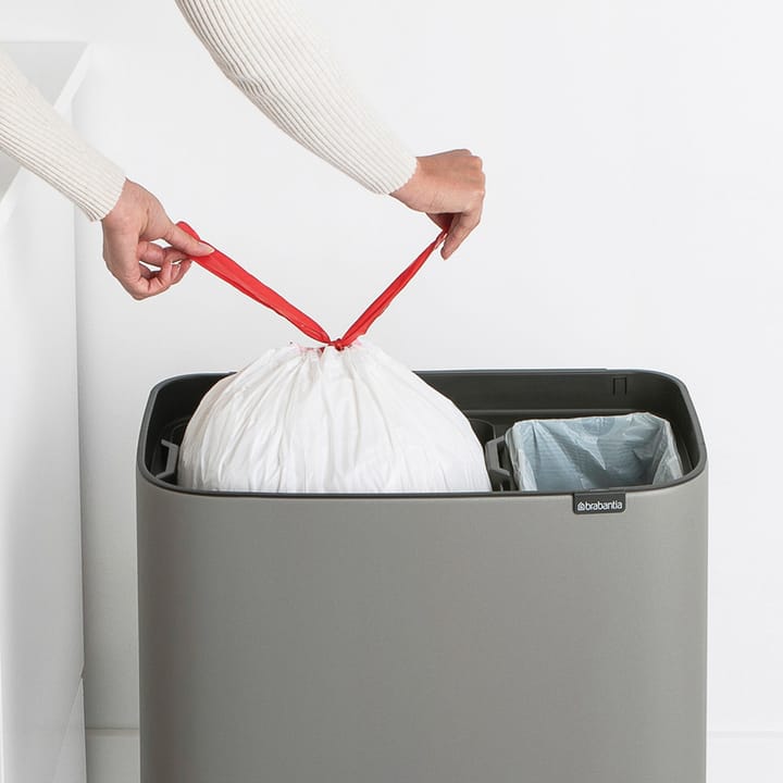 Bo touch bin 11 + 23 liter, Mineral concrete grey Brabantia