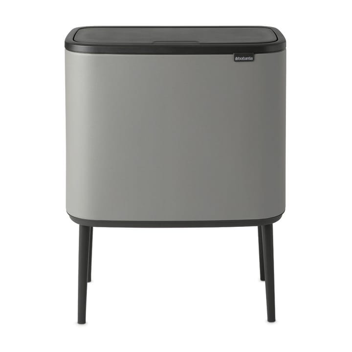 Bo touch bin 11 + 23 liter - Mineral concrete grey - Brabantia