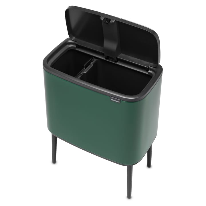 Bo touch bin 11 + 23 liter - Pine green - Brabantia