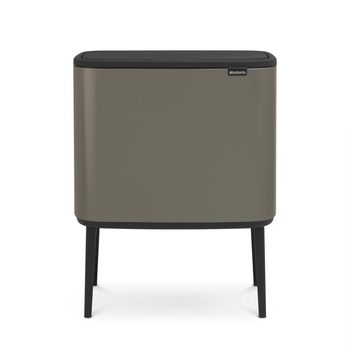 Brabantia Bo touch bin 11 + 23 liter platinum (platina)