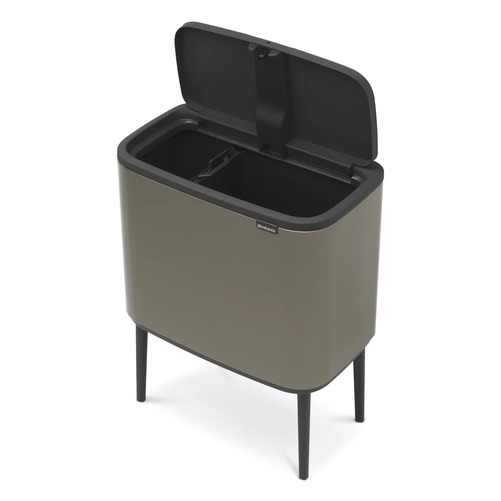 Bo touch bin 11 + 23 liter, platinum (platina) Brabantia
