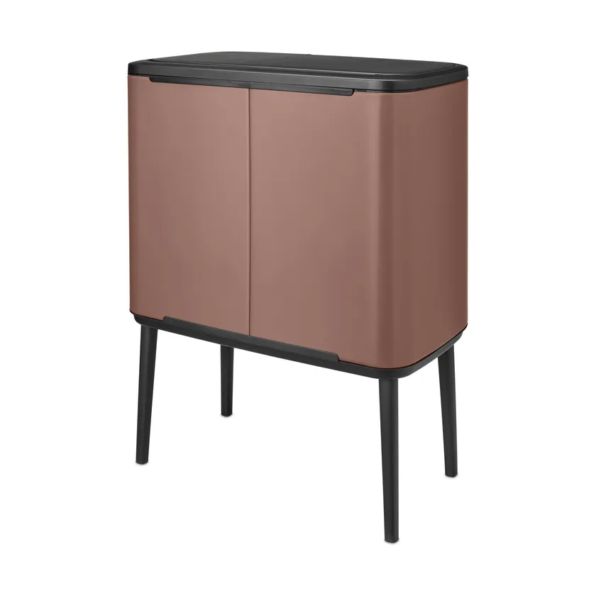 Bo touch bin 11 + 23 liter, Satin Taupe Brabantia