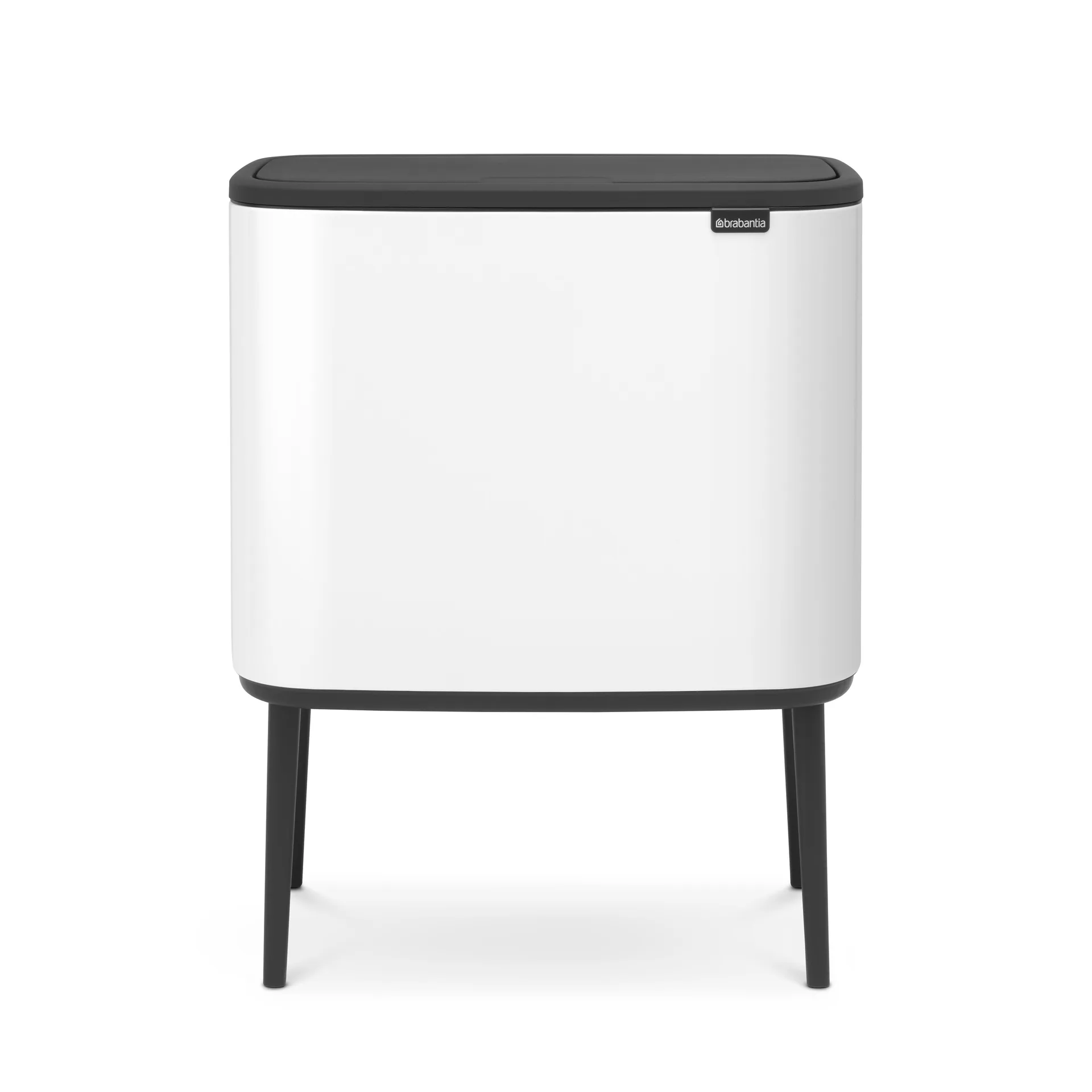 Bo touch bin 11 + 23 liter, white (wit) Brabantia