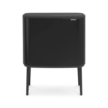 Bo touch bin 11+23 liter - matte black (mat zwart) - Brabantia