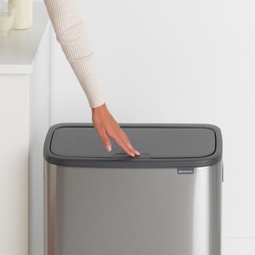 Bo touch bin 2x30 L - Mat-geborsteld staal - Brabantia