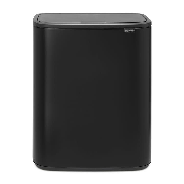 Bo touch bin 2x30 L - Mat zwart - Brabantia