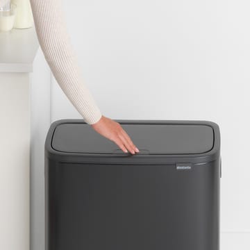 Bo touch bin 2x30 L - Mat zwart - Brabantia