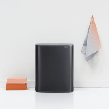 Bo touch bin 2x30 L - Mat zwart - Brabantia