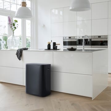 Bo touch bin 2x30 L - Mat zwart - Brabantia